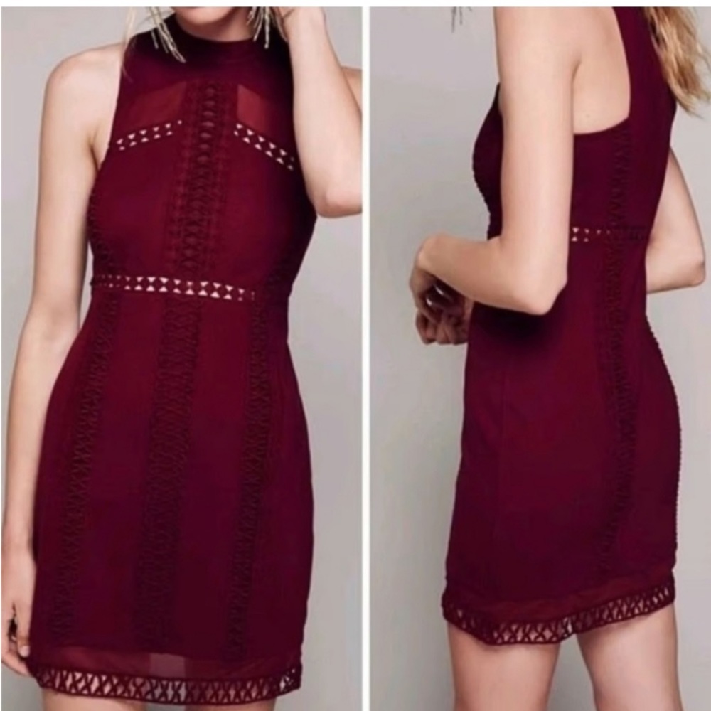 Free People Sky Scraper Mini Dress